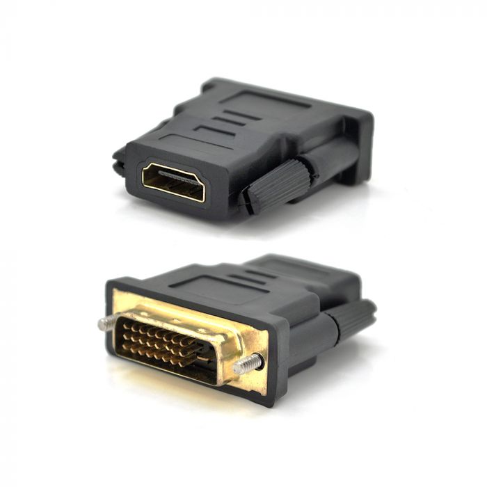 
					Перехідник HDMI (мама) / DVI24 + 1 (тато), Q100