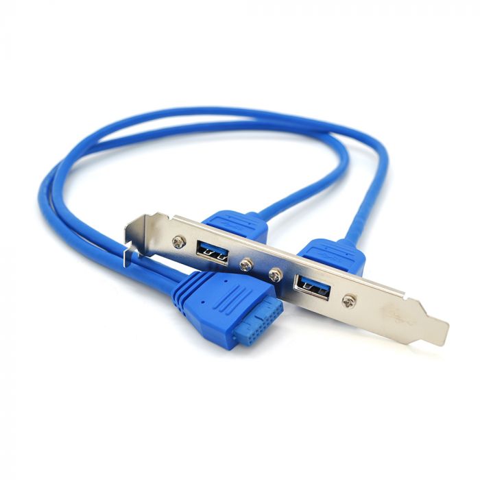 
					Планка розширення USB 3.0, на задню панель 2port, OEM