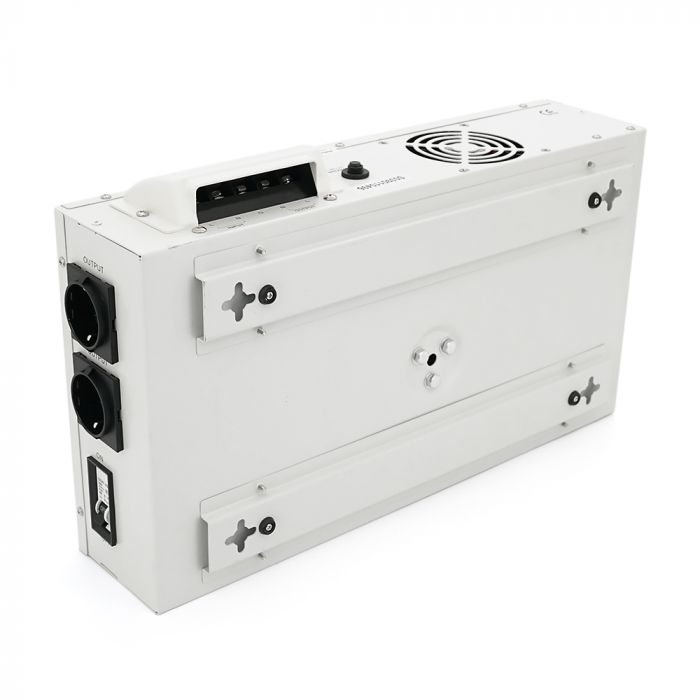 
					Стабілізатор напруги релейний настінного монтажу Europower SLIM-10000SBR LED, 10KVA 9000W, 140-270Vac, 2SHUKO, Q1 (515*270*205) 13.5 кг
