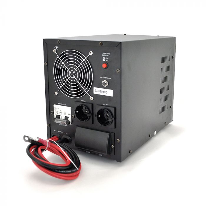 
					ДБЖ з правильною синусоїдою Europower PSW-EP6000TW48  (4200 Вт) 20А, підлоговий, під зовнішню АКБ 48В, Q1