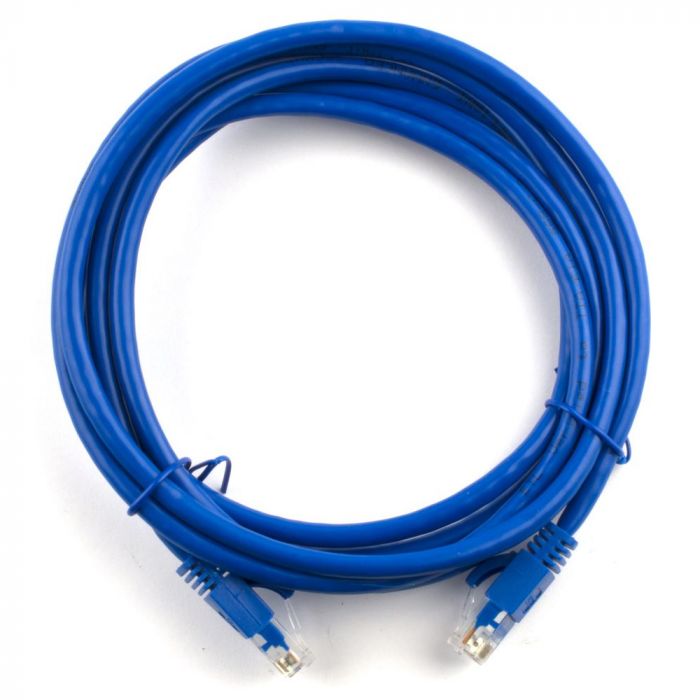 
					Патч-корд литий RITAR, UTP, RJ45, Cat.6, 10m, синій, Cu (мідь)