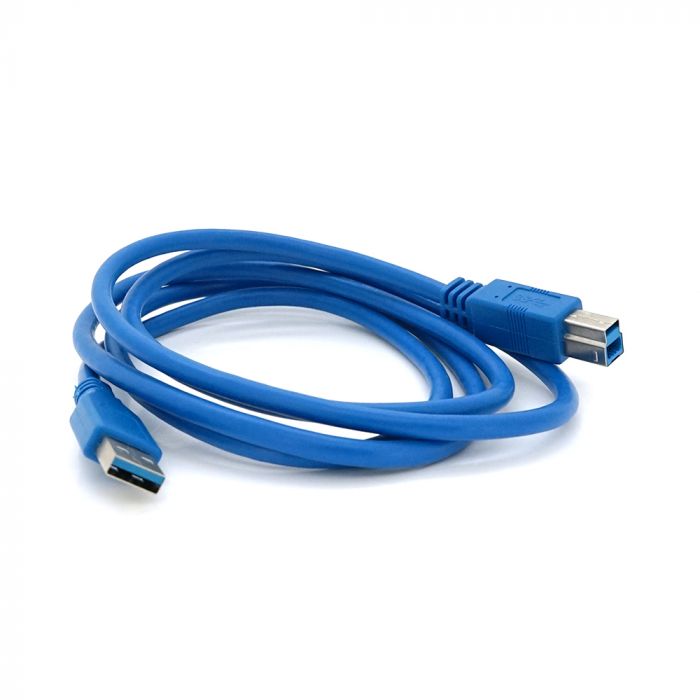 
					Кабель USB 3.0 AM/BM 1,5 м blue для периферії
