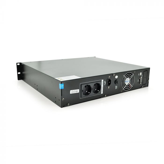 
					ДБЖ з правильною синусоїдою ONLINE Ritar RT-1KS-LCD, RACK 1000VA (900Вт), 24В, Вбудована батарея 12V 7,5Ah х 2шт  (482*440*87)