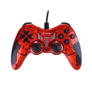 
					Геймпад проводной для ПК U-900 USB 2.0 DualShock (Red)