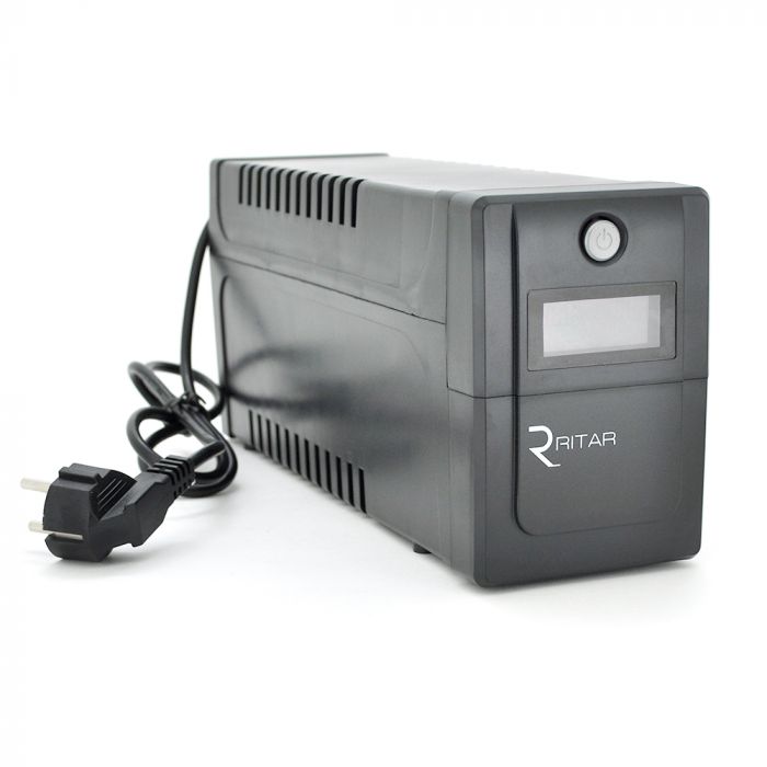 
					ДБЖ Ritar RTP800 (480W) Proxima-D, LCD, AVR, 3st, 2xSCHUKO socket, 1x12V9Ah, plastik Case. NEW!