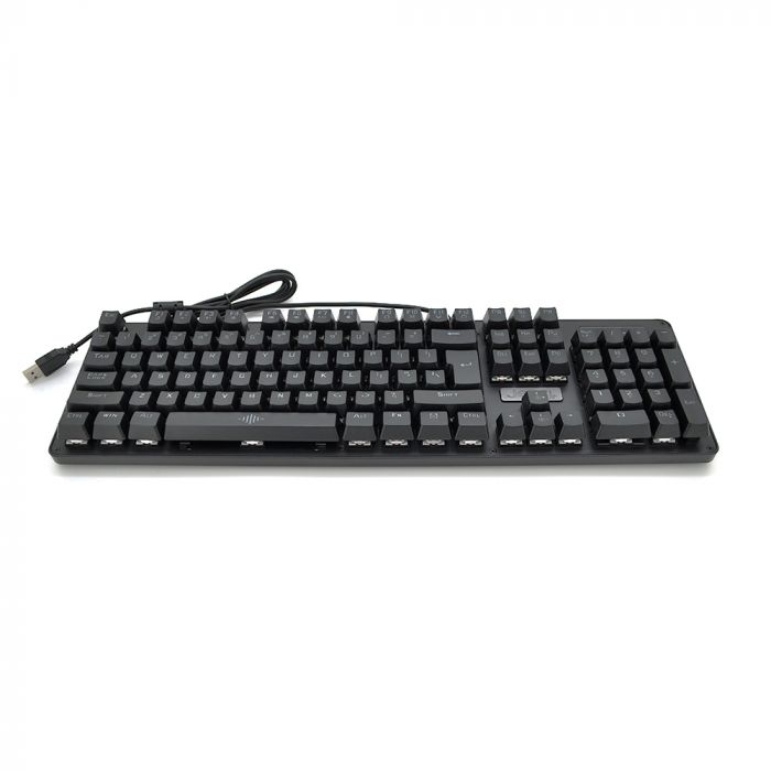 
					Клавіатура механічна USB JEDEL KL89, довжина кабелю 170см, (Eng), (483х188х35 мм) Black, 104к, Q10