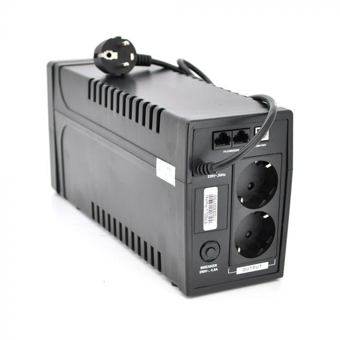 
					ДБЖ Ritar RTP800L-U (480W) Proxima-L, LED, AVR, 2st, USB, 2xSCHUKO socket, 1x12V9Ah, plastik Case. NEW!