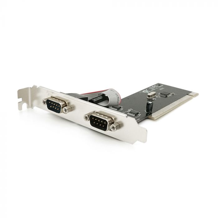 
					Контролер PCI=>RS232(9Pin)+RS232(9Pin), 2 порти, TX382B-2S, BOX