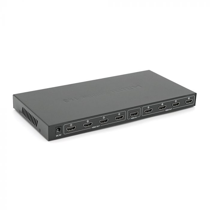 
					Активний HDMI спліттер 1 => 8 портів, 1080р, DC5V / 2A