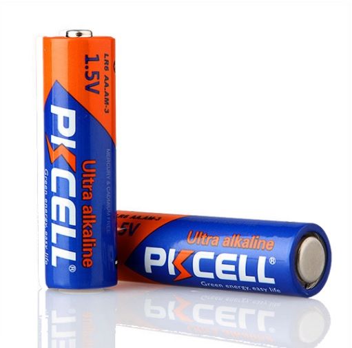 
					Батарейка лужна PKCELL 1.5V AA/LR6, 2 штуки у блістері ціна за блістер, Q12