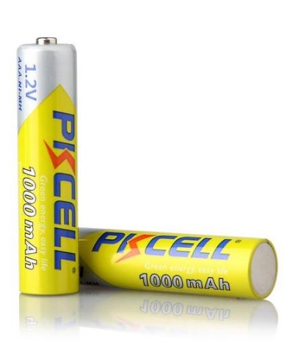
					Акумулятор PKCELL 1.2V AAA 1000mAh NiMH Rechargeable Battery, 2 штуки у блістері ціна за блістер, Q12/144
