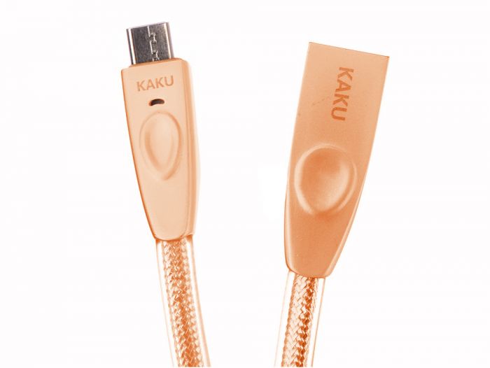 
					Кабель iKAKU Speeded series for mirco, Gold, довжина 1м, 2.4A, BOX
