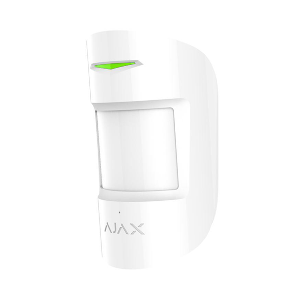 
					Бездротовий датчик руху і розбиття Ajax CombiProtect white