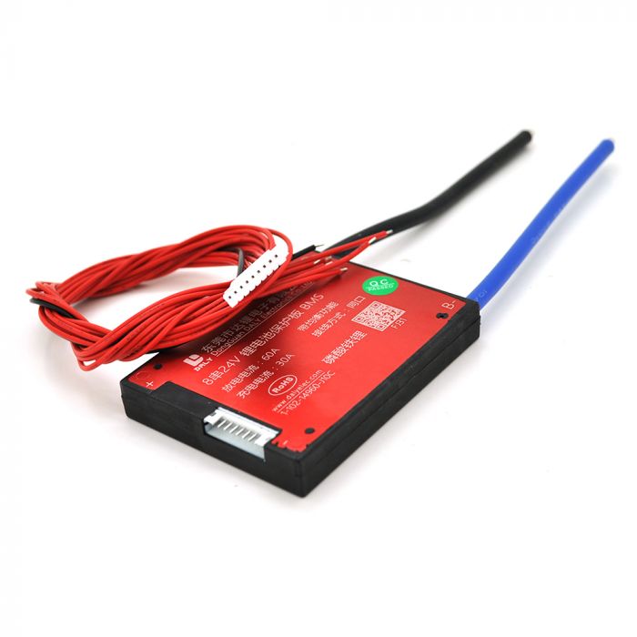 
					BMS плата DaLy LiFePO4 24V 8S 30/60A