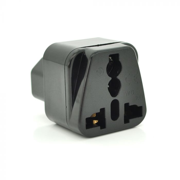
					Перехідник на євророзетку TEFAL F-F Black, в упаковці 20 штук, ціна за штуку