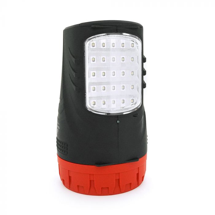 
					Ліхтар переносний YJ-2829, 1+25 LED, 1+1 режим, вбудований акумулятор 6000mAh, кабель 220В, Box