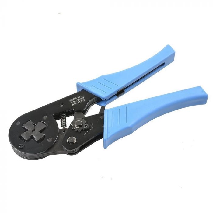 
					Крімпер CINLINELE HCS8 16-4 для обтиску кабельного накінечника, Blue
