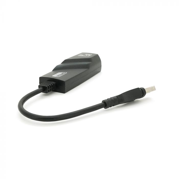 
					Контролер USB 3.0 to Ethernet - Мережевий адаптер 10/100/1000Mbps з дротом, Black, Blister Q100