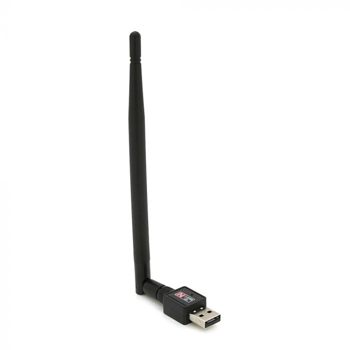 
					Бездротовий мережевий адаптер з антеною 5DBI Wi-Fi-USB Merlion LV-UW05, RT7601, 802.11bgn, 300MB, 2.4 GHz, WIN7 / XP / Vista / 2K / MAC / LINUX, Blister Q400