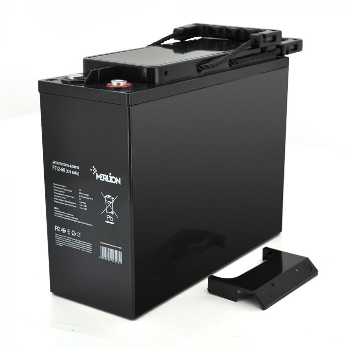 
					Акумуляторна батарея MERLION AGM FT-1260 12V 60Ah (275*105*225) Q1/54