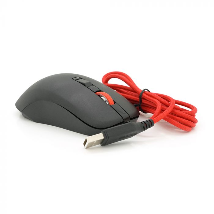 
					Миша дротова G13 RHASTA II, 4 кнопки, 800/1200/1600/2400 DPI, Led Lighting, 1,3 м, Win7 / 8/10 Mac OS, Black, COLOR BOX