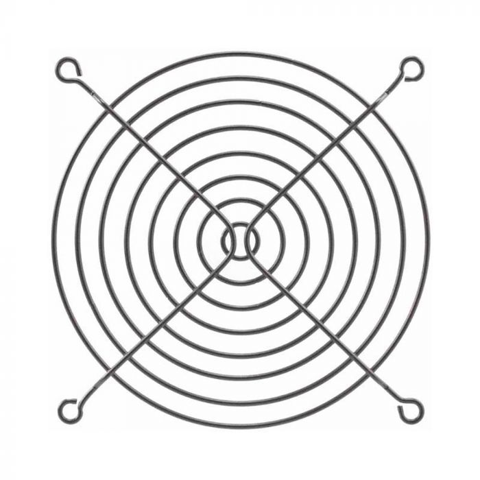 
					Грати (гриль) для вентиляторів 170mm, Silver