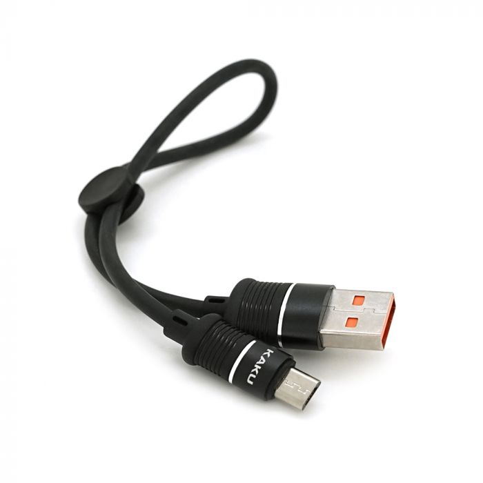 
					Кабель iKAKU KSC-351 XUNDIAN series for micro, Black, довжина 0,25м, 5А, BOX