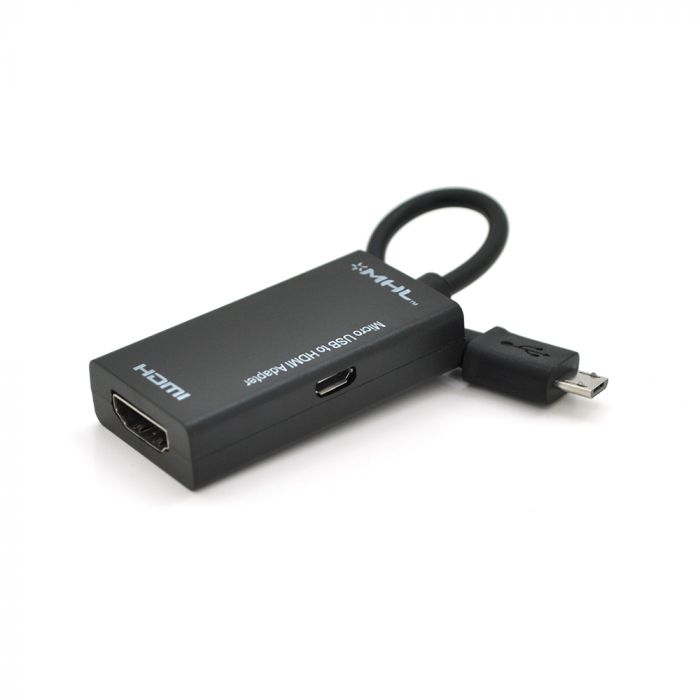 
					Конвертер MHL 11P на HDMI, Black, 4K/2K, OEM