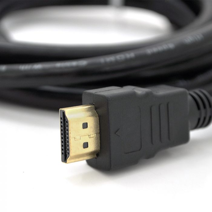 
					Кабель Ritar PL-HD94 HDMI-HDMI Ultra HD 1080P, 5.0m, v1,4, OD-7.3mm, з фільтром, круглий Black, конектор Gold, Пакет, Q70