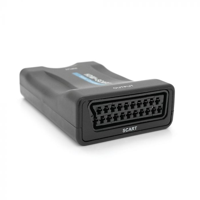 
					Конвертер HDMI(тато) на SCART(мама), 5V/2A + перехідник, Black, Box, Q250