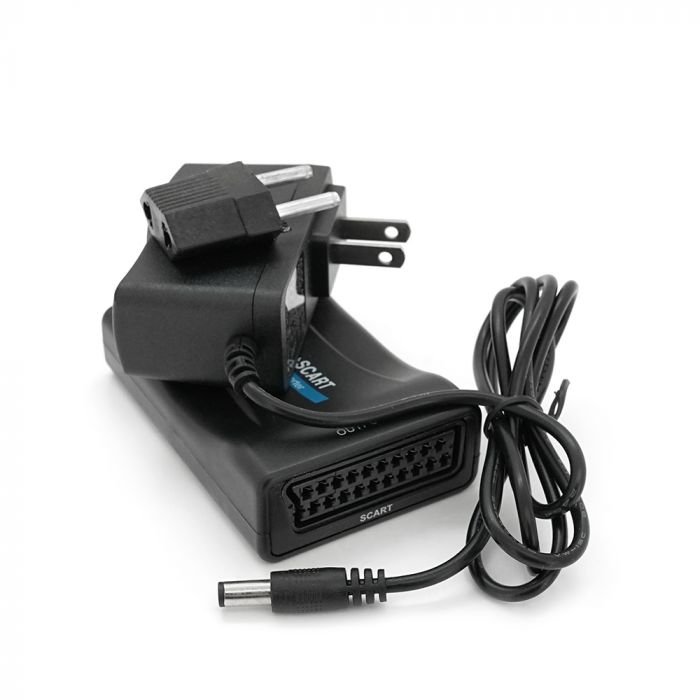 
					Конвертер HDMI(тато) на SCART(мама), 5V/2A + перехідник, Black, Box, Q250