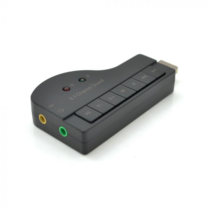 
					Контролер USB-sound card (8.1) 3D sound (Windows 7 ready), Blister