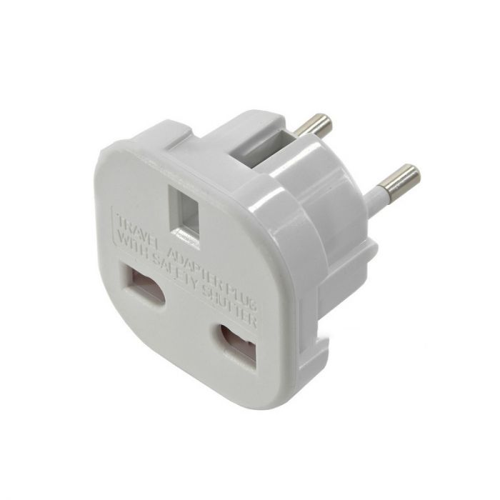 
					Переходник на евророзетку 9625 White, 110-250V, 10-16A, 1800W