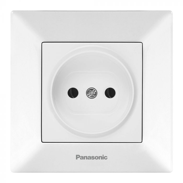 
					Розетка Panasonic Arkedia Slim, швидкий монтаж, біла