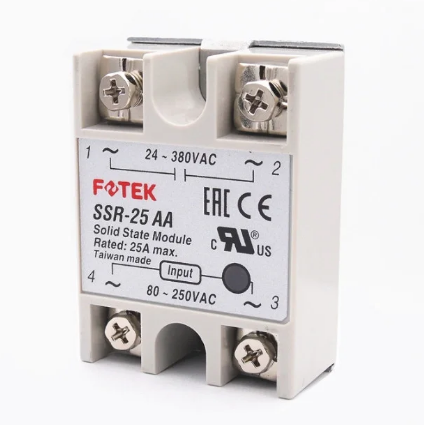 
					Твердотельне реле Fotek SSR-25AA 25А 24-380В AC