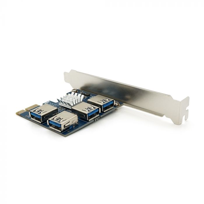 
					Контролер PCI-Е => USB 3.0, 4 порта, 5Gbps, OEM