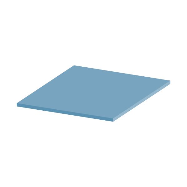 
					Силіконова термопрокладка HY-100-1, 100x100x0.3mm, Blue, > 4,0W / m-K, -40 ° ≈240 °, питома вага -2g / cm3, OEM