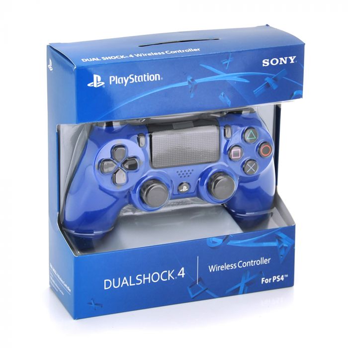 
					Бездротовий геймпад для PS4 SONY Wireless DUALSHOCK 4 (Blue), 3.7V, 500mAh, Blister