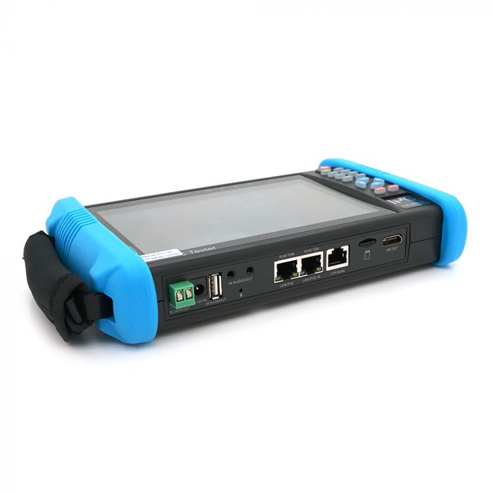 
					Тестер відеосигналу IPC-9800 PLUS із сенсорним дисплеєм 7 дюймів, підтримує IP, AHD, CVI, TVI, CVBS-камери