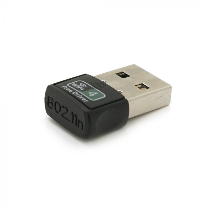 
					Бездротовий мережний адаптер Wi-Fi-USB Merlion LV-UW06D, RT7601, 802.11bgn, 150Mbps, 2.4GHz, WIN7/XP/Vista/2K/MAC/LINUX, Blister Q400