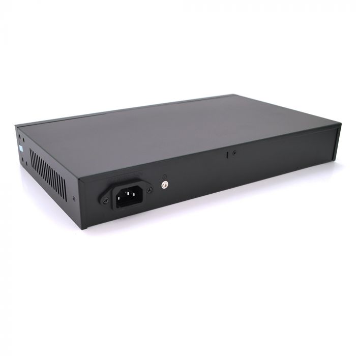 
					POE комутатор Merlion 24 POE 10/100 + 2 RJ45 10/100/1000+ вбудований блок живлення 52V 5.8A