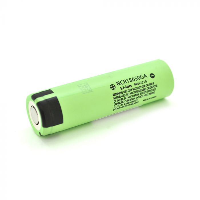 
					Акумулятор 18650 Li-Ion Panasonic NCR18650GA, 3500mAh, 10A, 4.2/3.6/2.5V, Green