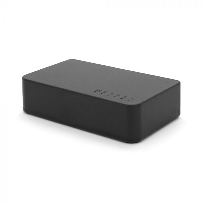 
					Комутатор Merlion MG1005 5 портів Ethernet 10/100/1000 Мбіт/сек. пластик DC 5V. Блок живлення у комплекті
