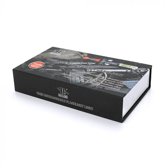 
					Ліхтар підствольний Bailong BL-Q2822, 2LED Cree XML-T6, 6W, кабель з кнопкою, 2х18650/8800mah, Black, IP56, СЗУ+АЗУ, 206х65х32х26мм, BOX