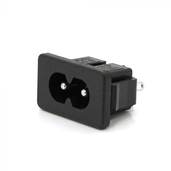
					Роз'єм живлення 220v AC - C8 -Inlet series L-KLS1-AS-222-5S під пайку Q2400