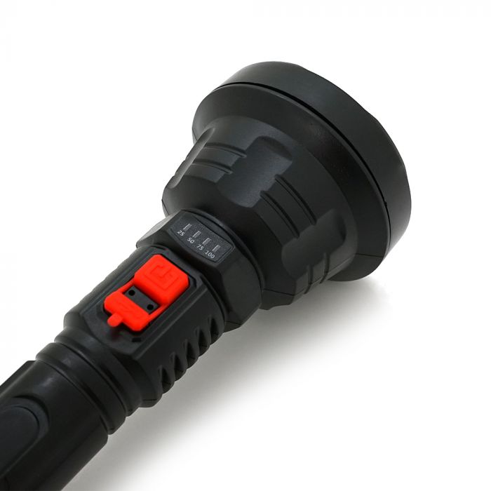 
					Ліхтар ручний Bailong BL-826, 1LED, OSL LED, 3W, 3 режими, вбудований АКБ/2000mah, Black, IP44, кабель USB-micro, 260х82х36мм, BOX