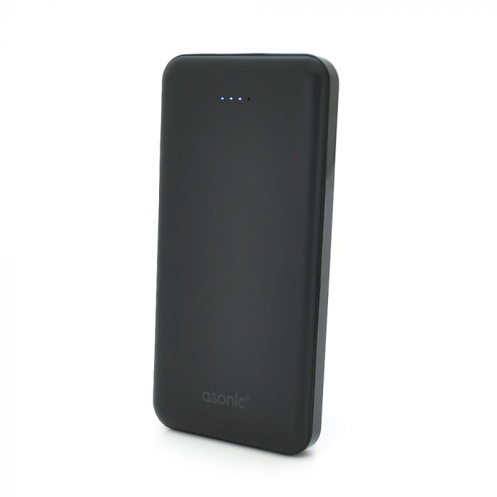 
					Powerbank ASONIC AS-P10 10000mAh, Output 2USB, White, (215g), Blister