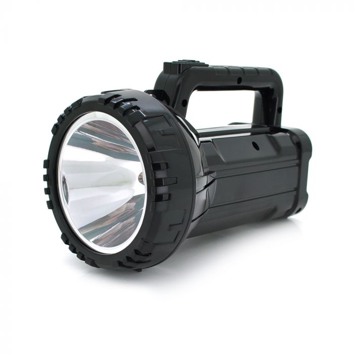 
					Ліхтар пошуковий LONTOR CTL-SL051A, 1LED T6, 5W, 2 режими, 2400mah, Black, IP40, 210х125х150мм, BOX