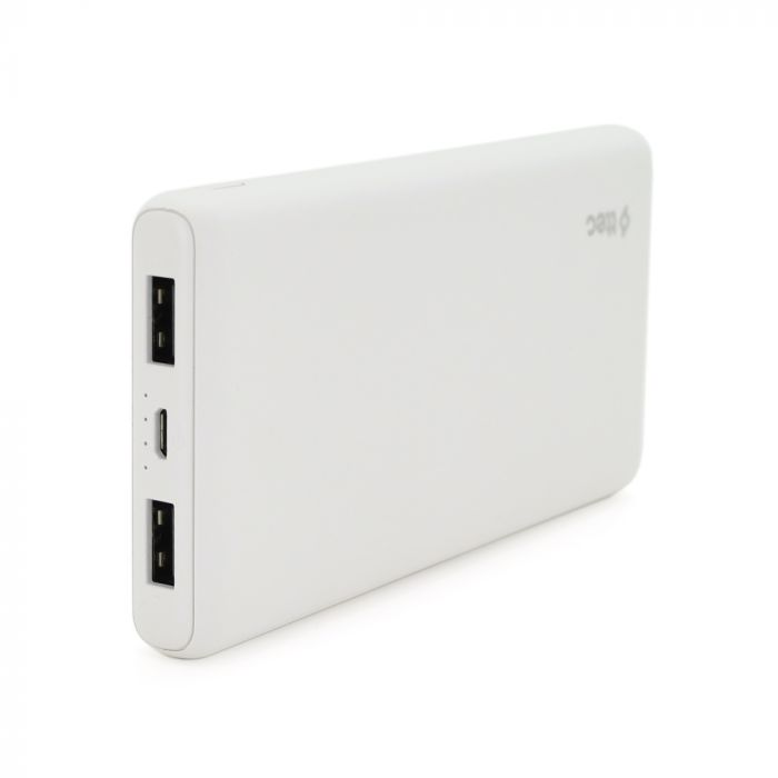 
					PowerbankTtec 10000mAh, Output: 2USB/microUSB, 20W, White