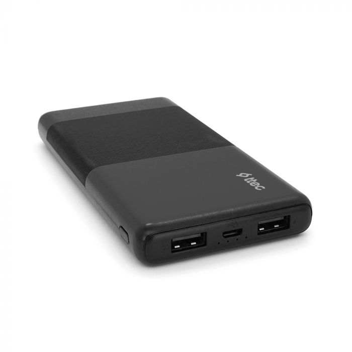 
					PowerbankTtec 10000mAh, Output: 2USB/microUSB, 20W, Black